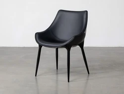 Hot Sale Modern Metal chair PVC Dining Chair Home furnishings PU Writing Chair