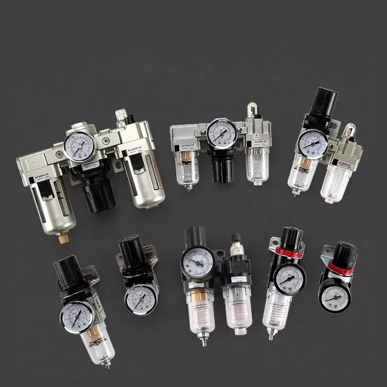 Factory Air Source Treatment With Bracket Pneumatic Regulator Combination Professional Supplier
