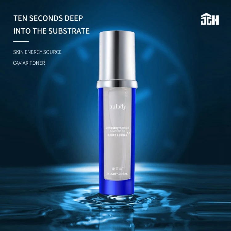China Wholesale Aulaily Skin Energy Source Caviar Toner Skin Care Rejuvenation Toner Brightening