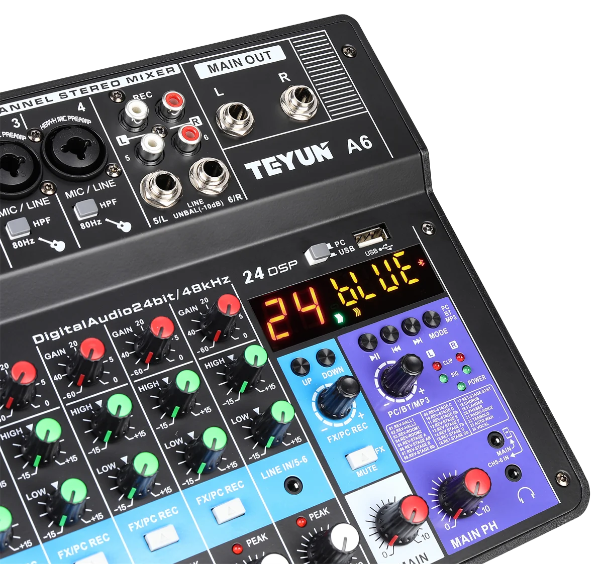 New Design soundcraft ui24r Mixer Console 6 Channel Audio For Wholesalesusb audio interface  PC sound card audio interface  APP