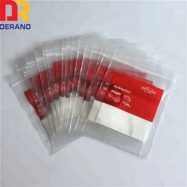 40x50mm 2mil custom printed PE reclosable mini zip lock bag plastic press sealed zipper bag with logo small bag