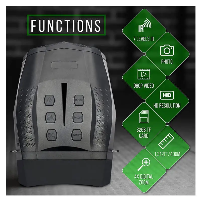 Digital Binocular Night Vision Scope  2k Digital 850m Infrared Day And Night Rangefinder For Nv Hunting Goggles Telescope