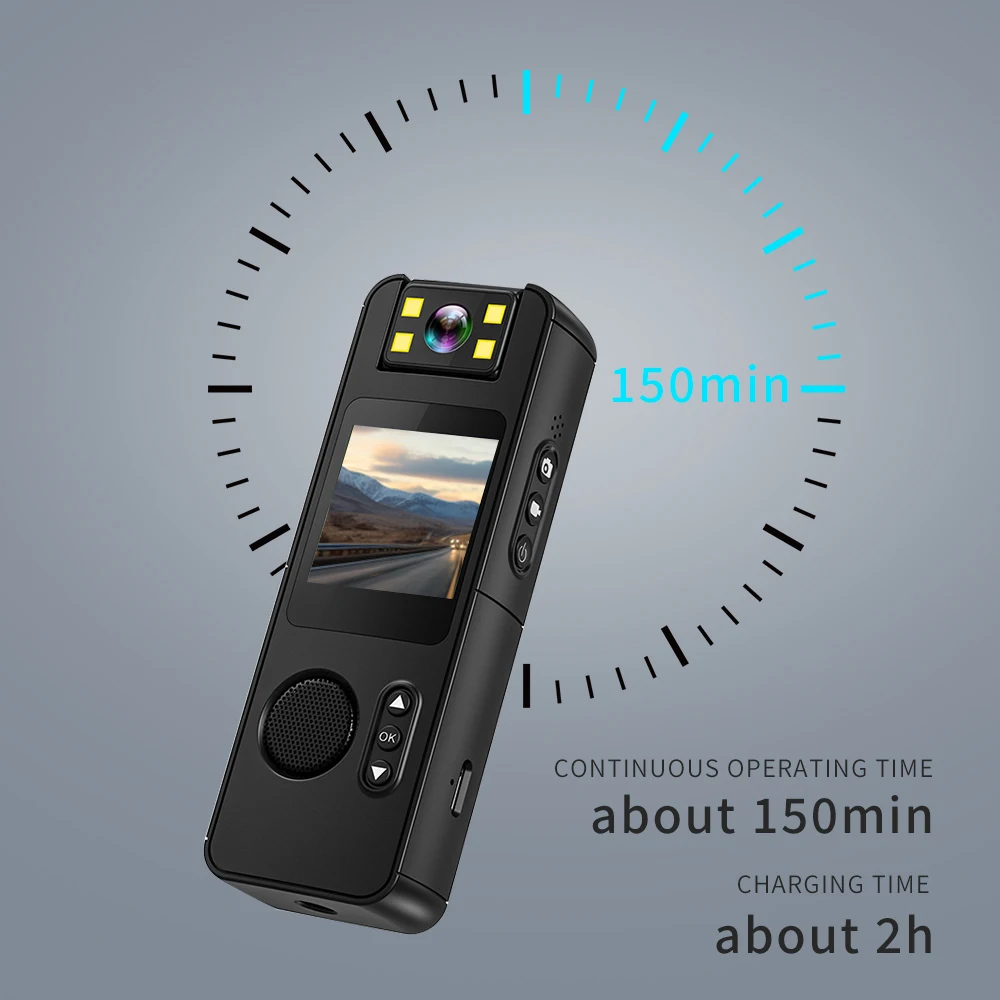 Ultra HD 4K Mini Camera WiFi Portable Small Digital Video Recorder Body Cam Infrared Night Vision Miniature Camcorder