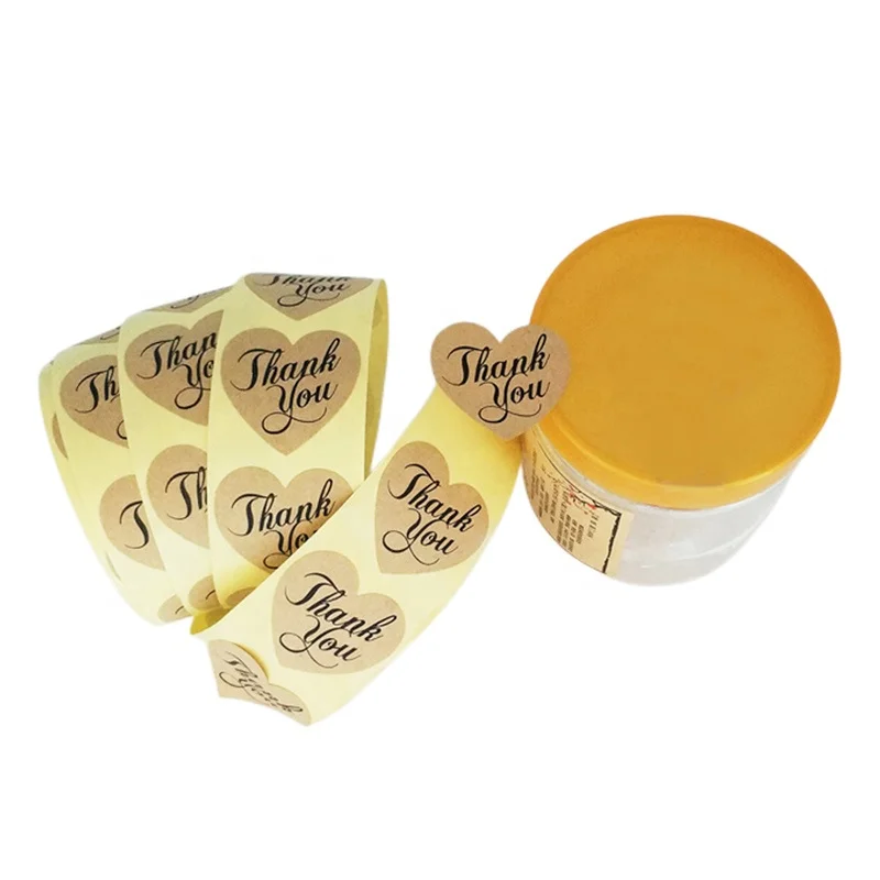 Factory Cheap Price Custom Thank You Stickers For Small Business Oem , Packaging Labels Stickers With Logo