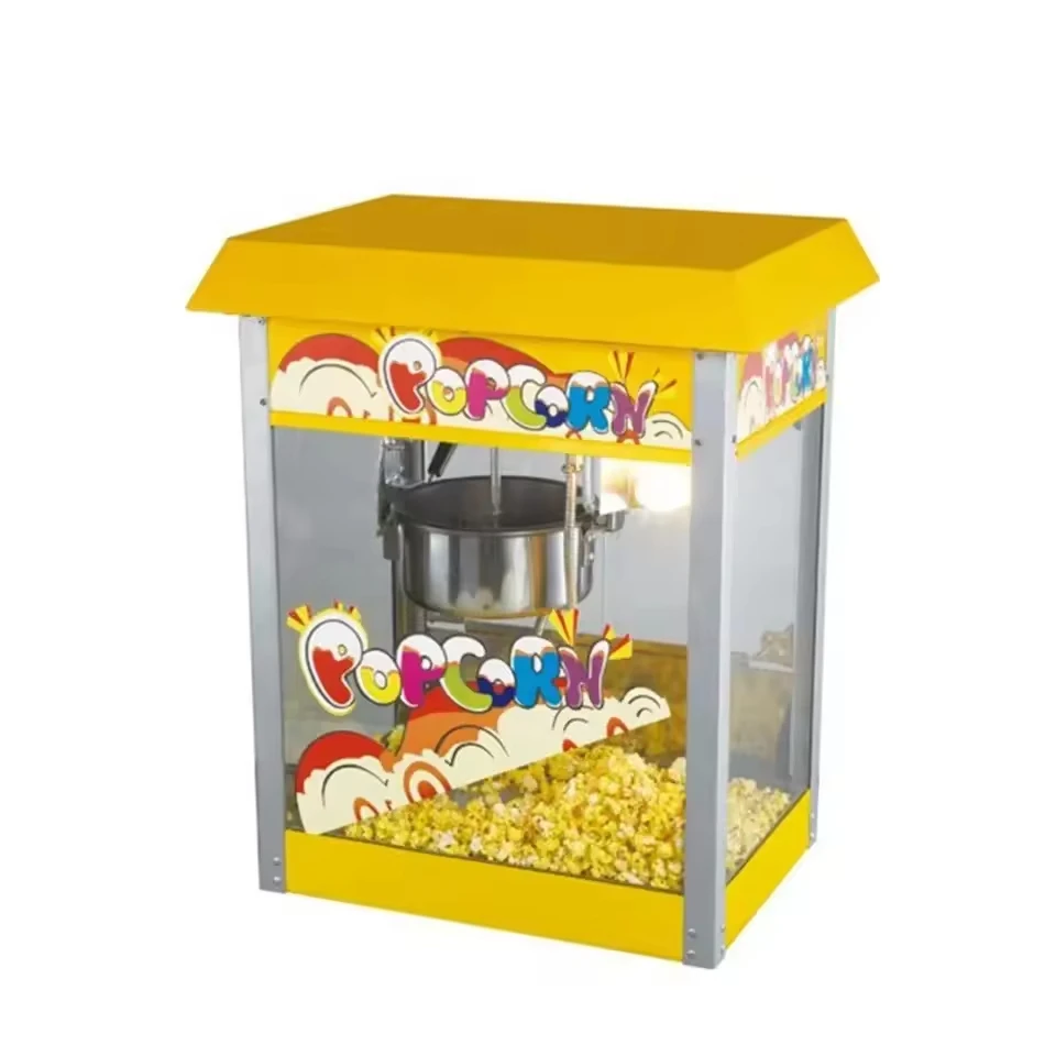2024 china Hot Salecommercial automatic popcorn machine stainless steel popcon maker sell