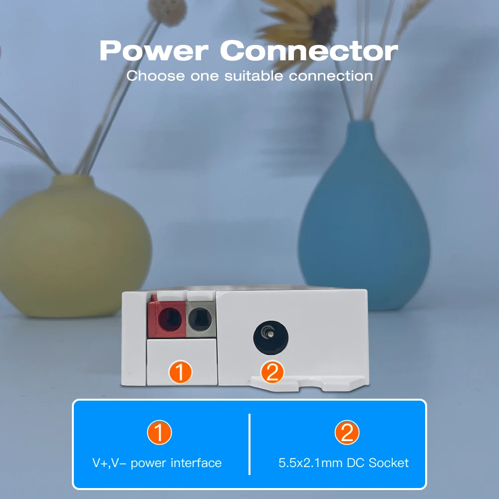 Gledopto LED Strip Controller ESP32 WLED Controller PWM Dimmer 12V-24V Work with Home Assistant