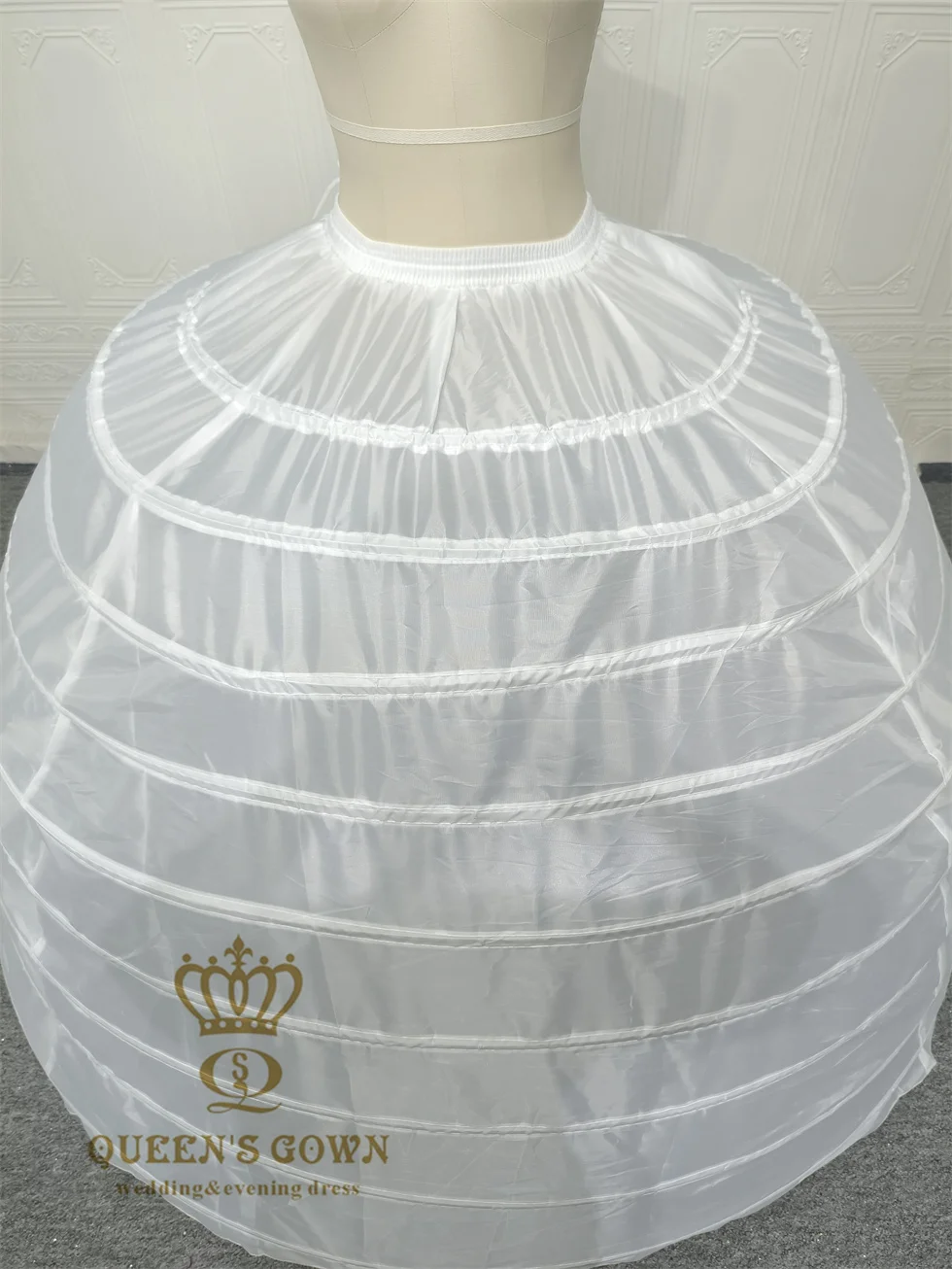 QUEENSGOWN Big 9 Hoops Petticoat Spherical Petticoat for Ball Gown Party Dress Good bearing capacity wedding dress accessory