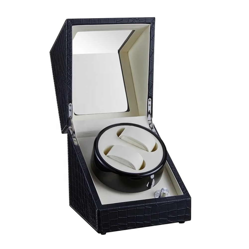 Ebur Automatic Watch Winder Automatic Watch Winder Storage Display Box Quiet Motor Luxury Storage Case for Lady and Man Watches