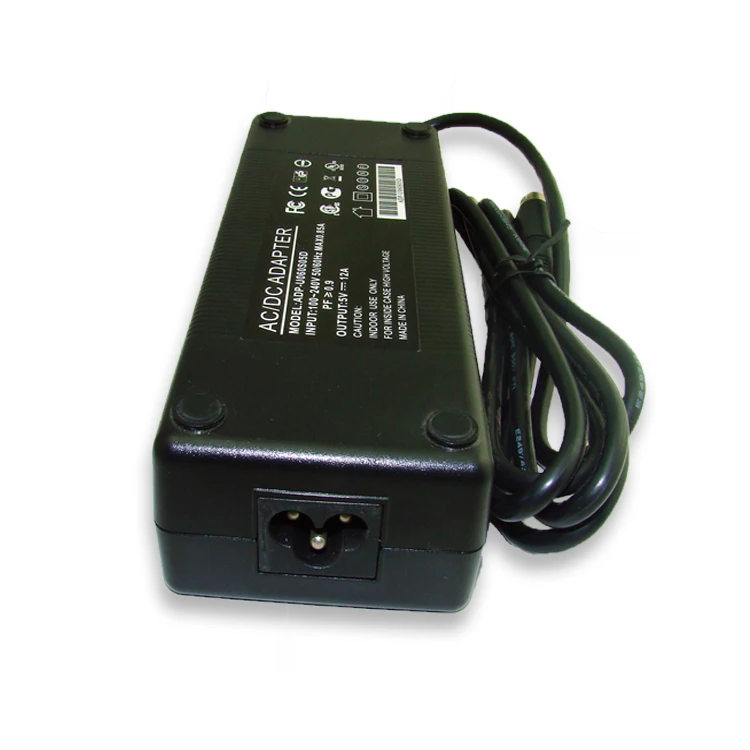 China Shenzhen Factory Manufacturer CE CB FCC ROHS Certification 100-240VAC 12V 10A Class II Power Adapter