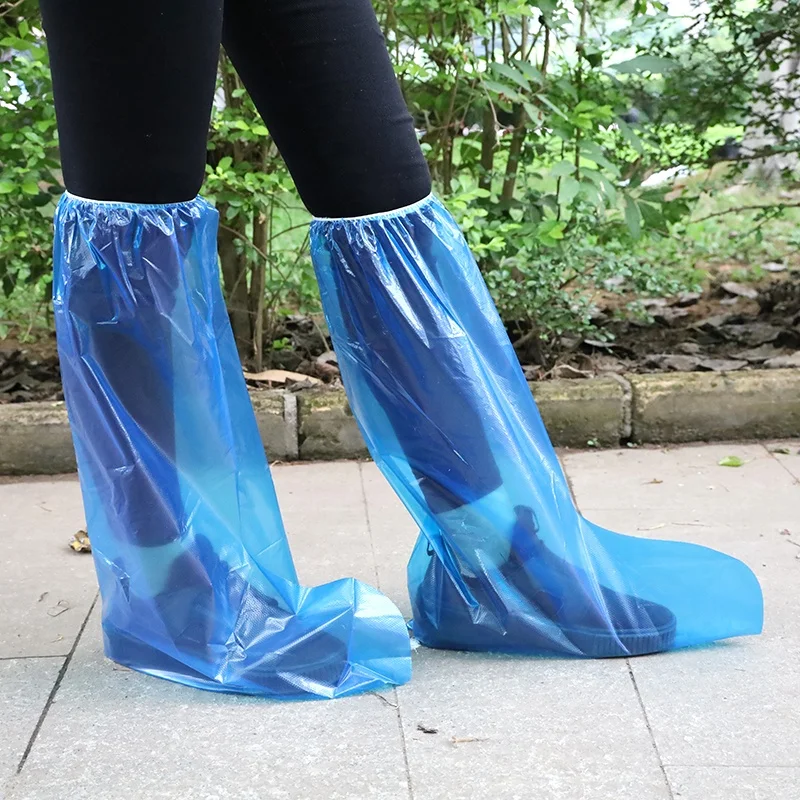 disposable plastic  boot shoe  covers
