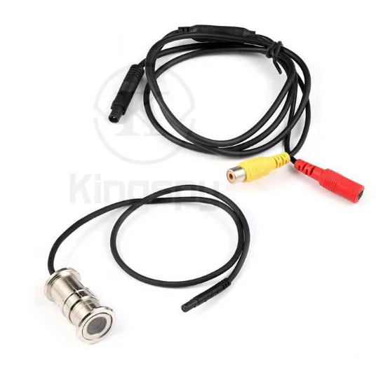 Waterproof Silver door peephole Mini 800TVL Security CCTV Camera Plug and Play 3.6mm Lens Home Surveillance Camera