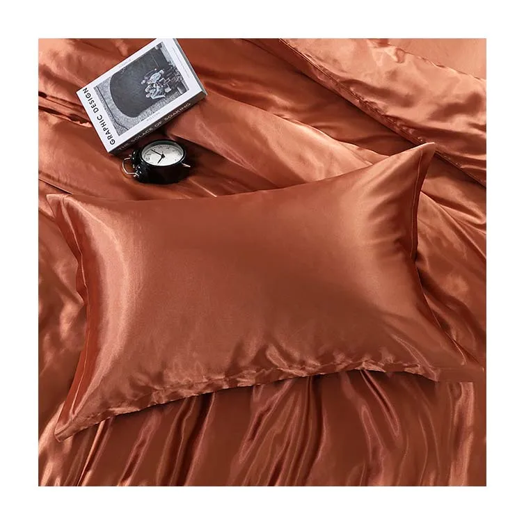 SIKOR in Stock 100% Silk Customized Multiple Color Pillow Case Mulberry Silk Pillow Case