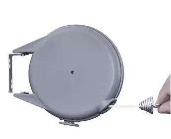 best seller plastic PVC popular  dry line with pegs retractable cloth line rope clothes line