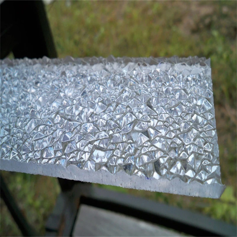 100% new material unbreakable varisized polycarbonate embossed sheet for Storage box