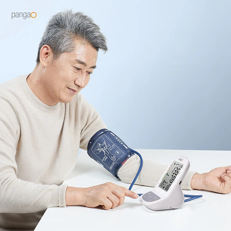 OEM Tensiometer Electronic High Quality Arm Sphygmomanometer BP Monitor Digital Heart Rate and Blood Pressure Device