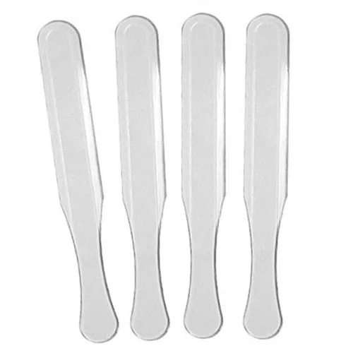  Одноразовый угловой пластиковый косметический шпатель для макияжа