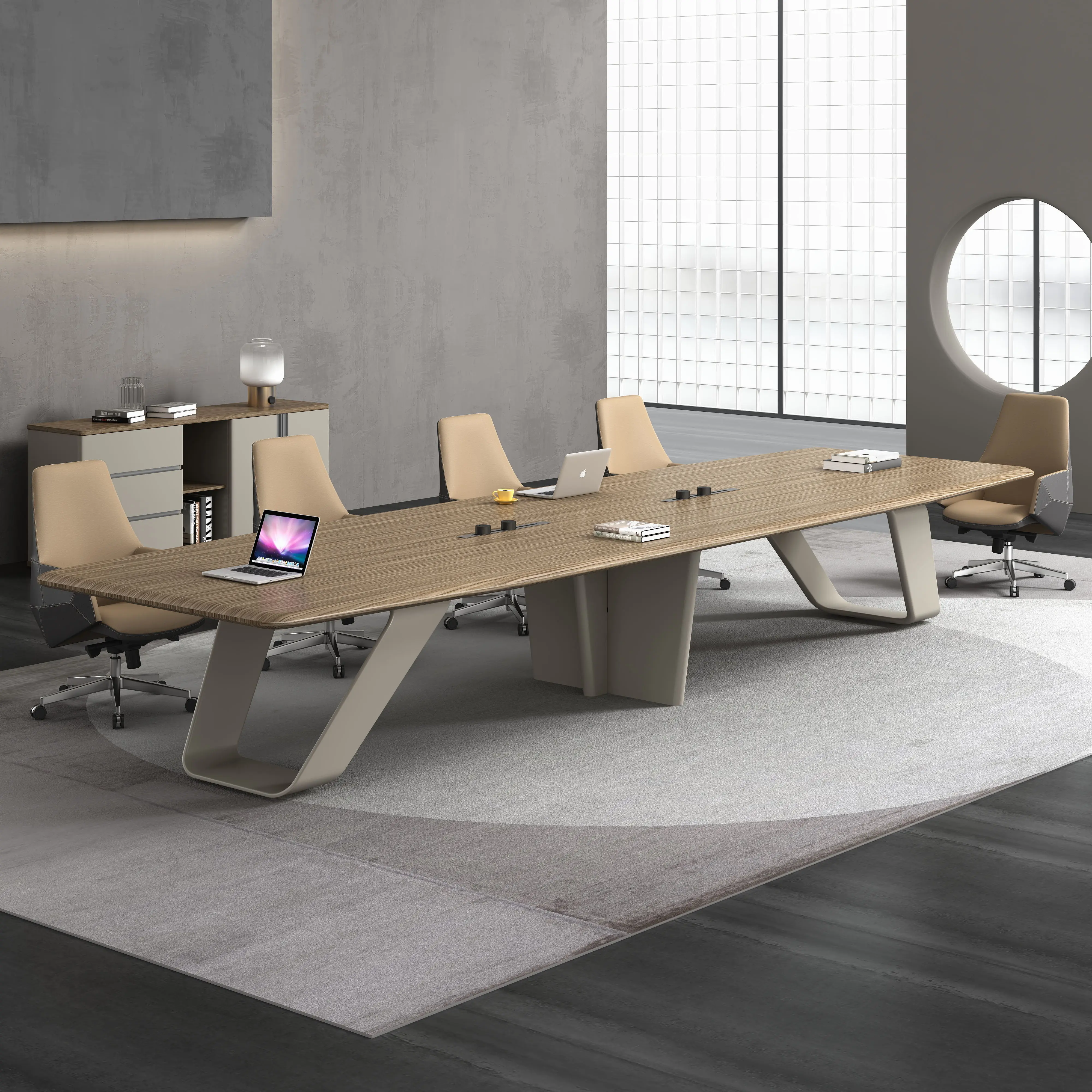 High Quality Modern Boardroom Meeting Table Office Furniture Conference Room Desk Board Room Table