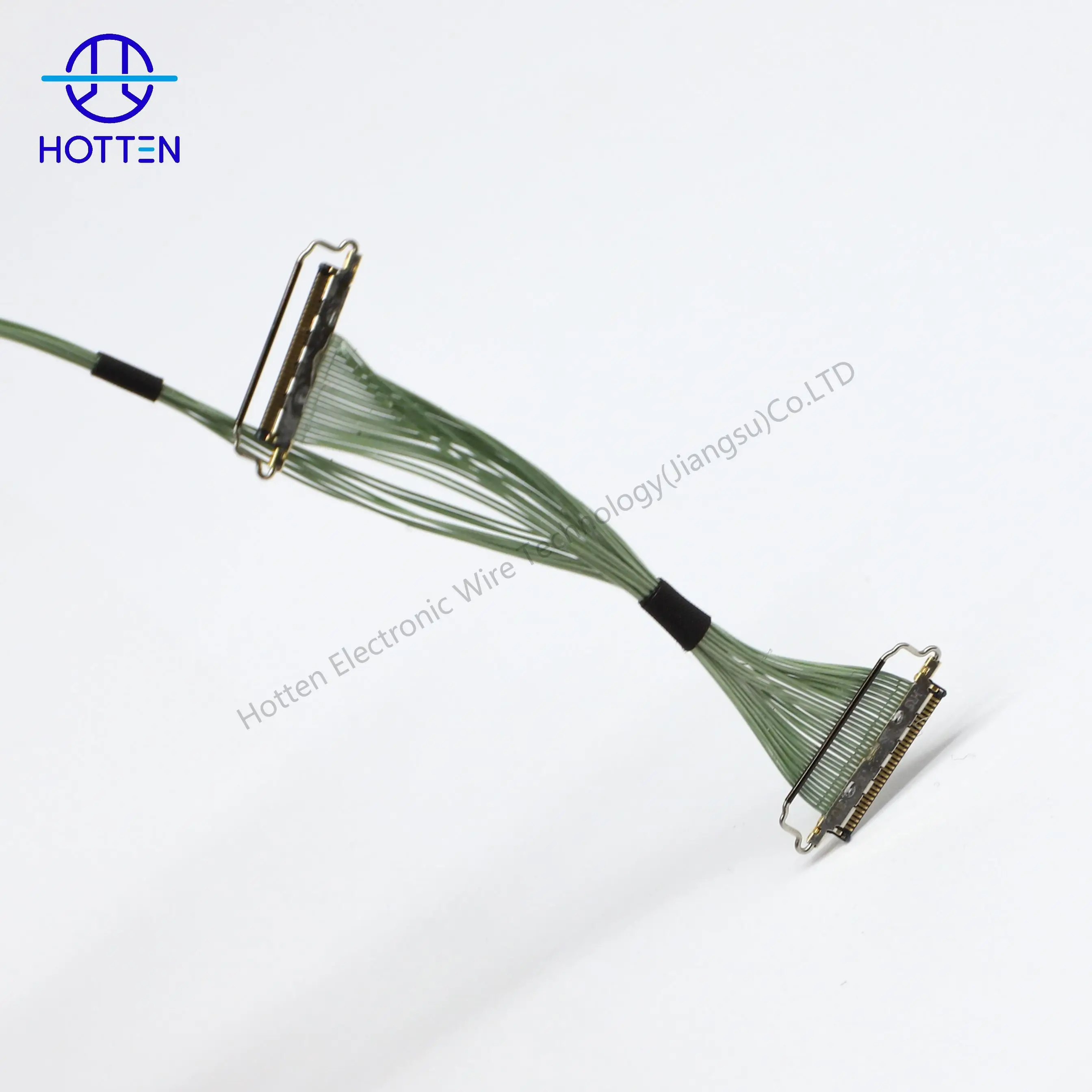 Flexible customization 42AWG  Micro Coaxial Cable Harness for UAV(DRONE)  with  HRS DF81 30P Coaxial Cable Harness