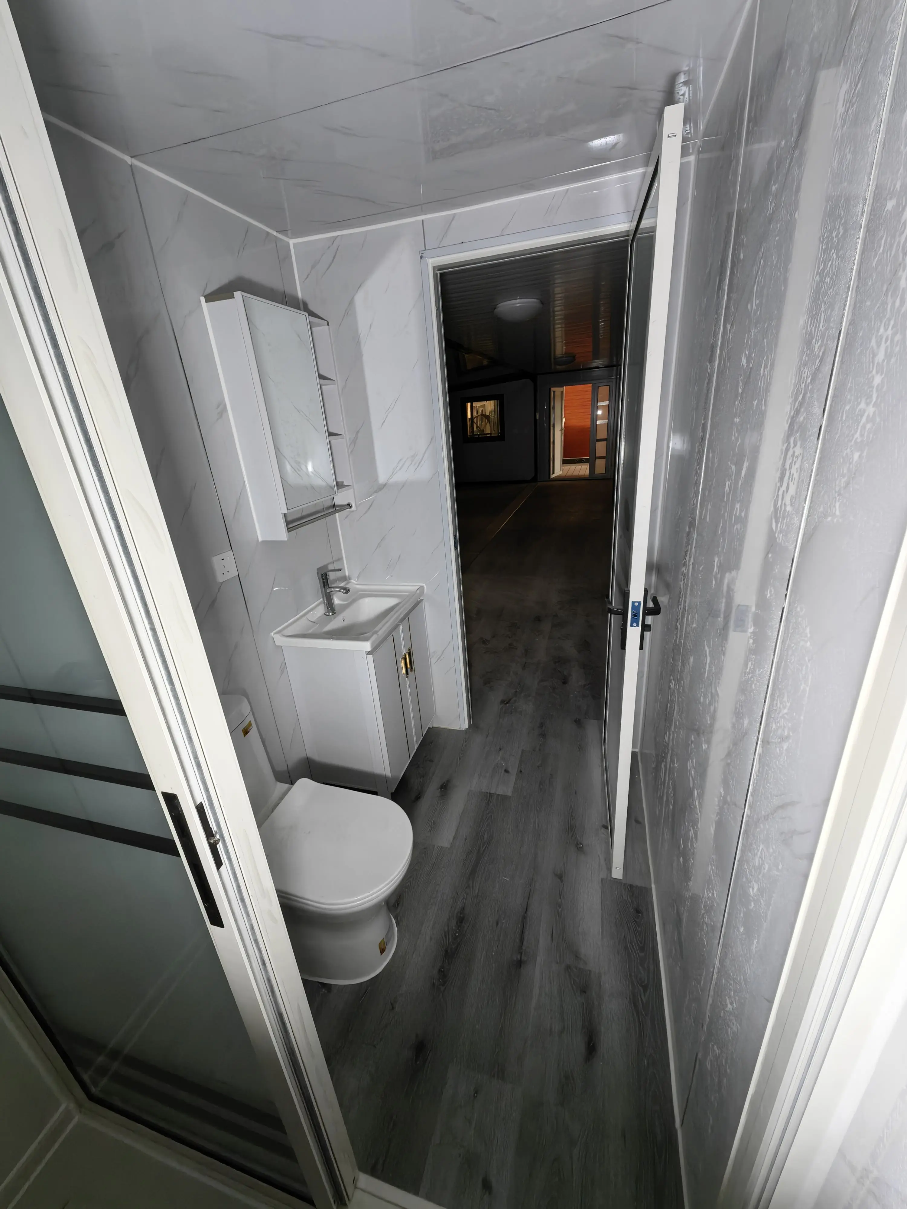 Фабричная цена 20 футов 40 для бабушек 2 3 4 спальни сборный дом сборные модульные дома уличный склад большой