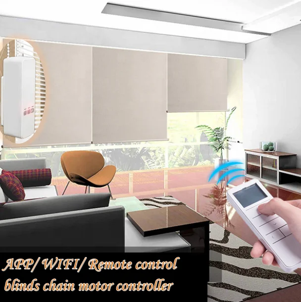 New Smart Home Consumer Electronics Provide Nature Lights Wifi Motorised Blinds Curtain Opener