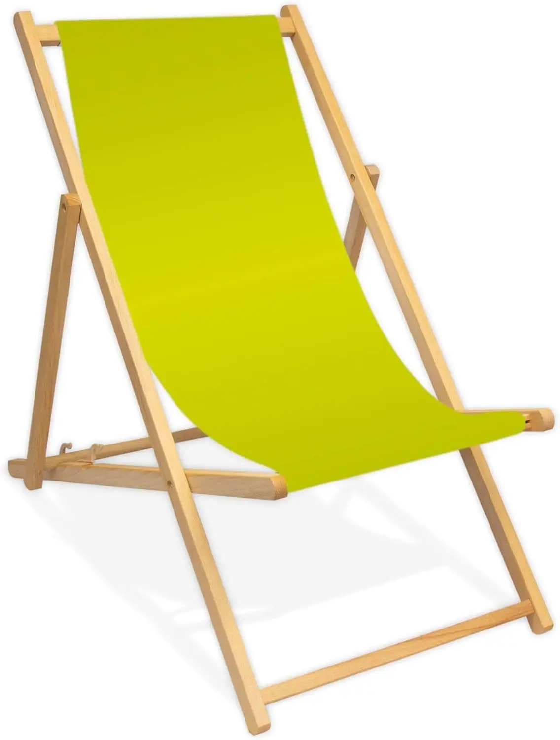 hot deckchair sling classic fold wooden full picture printed beach wood chair