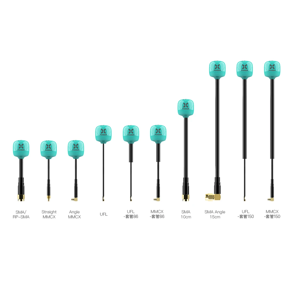 Foxeer Antenna Lollipop 4 Plus 4+ FPV Antenna 5.8G 2.6Dbi RHCP SMA RPSMA UFL MMCX FPV Omni LDS Antenna for FPV Racing Drone