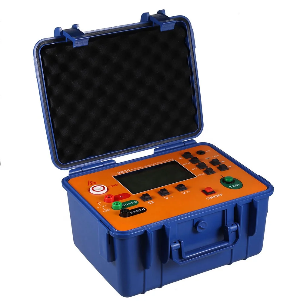 5000V Insulation Tester Digital Insulation Resistance Tester 5KV Megger Tester