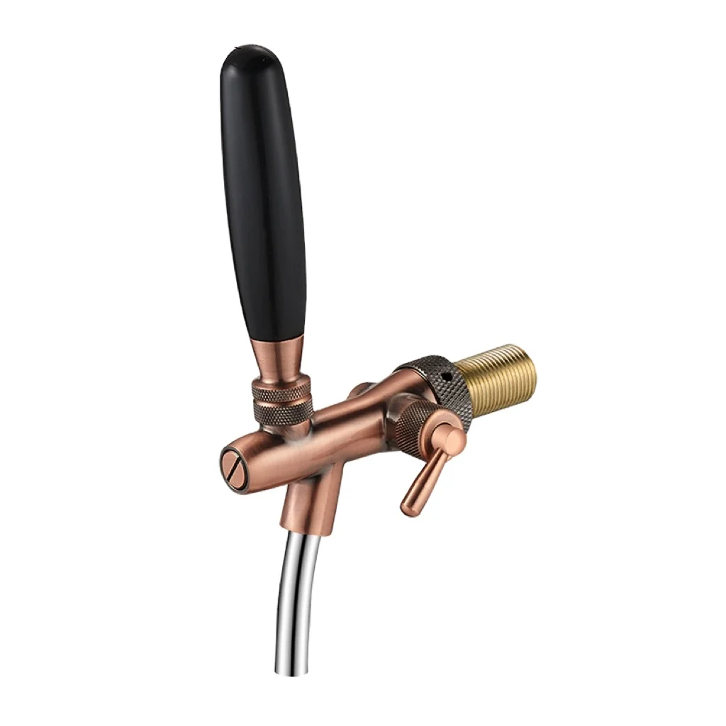 European G5/8 beer tower tap with adjust control flow valve with beer handles