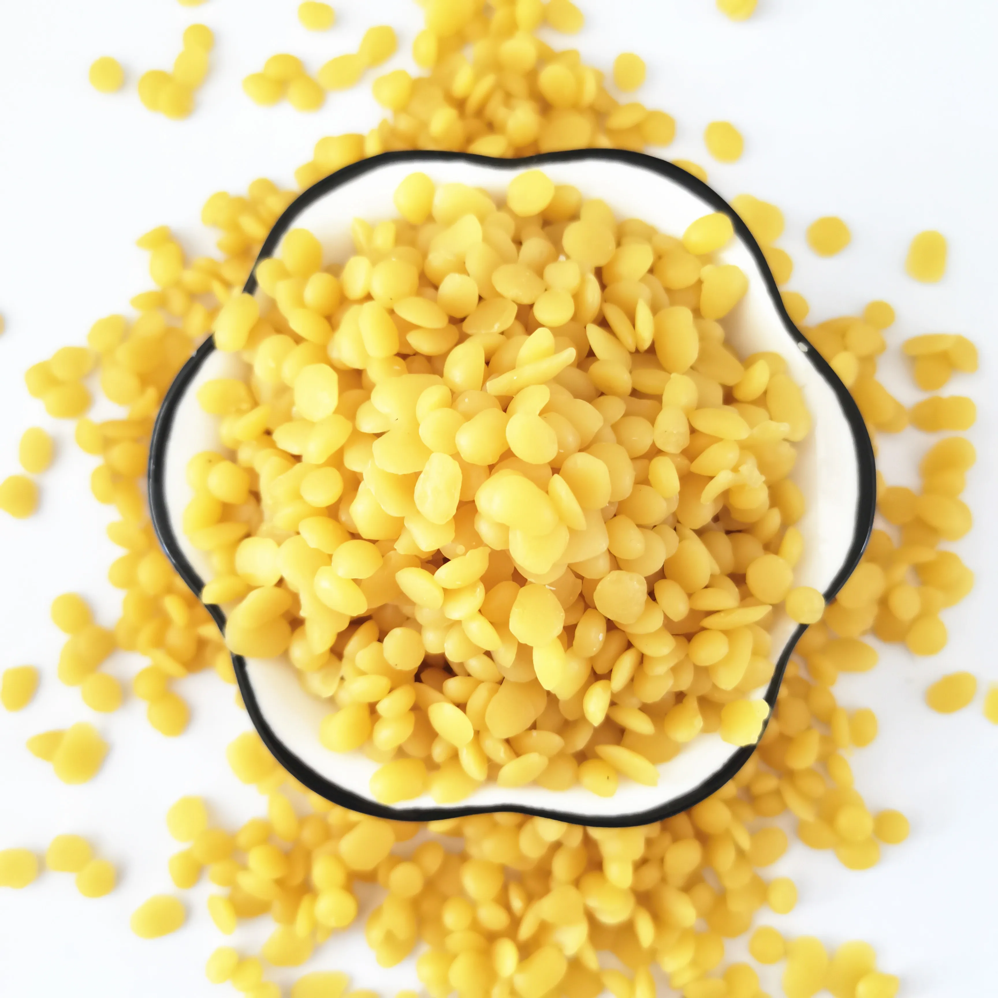 
100% pure natural beeswax bulk candle wax pellets 