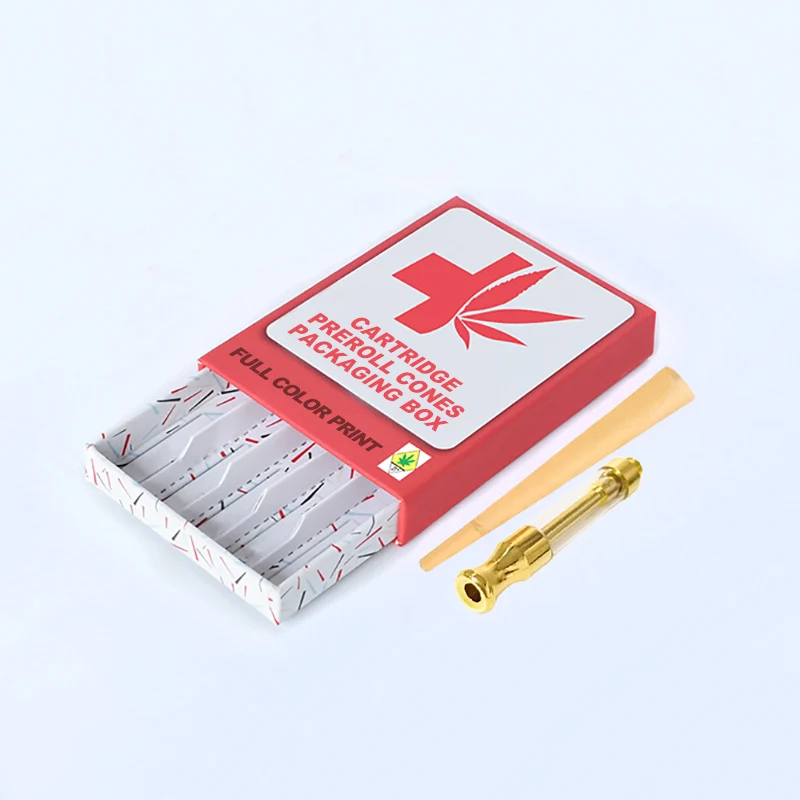 
Blossom brand new vape cartridge packaging boxes with high quality, disposable atomizer 510 vape cartridge packaging 