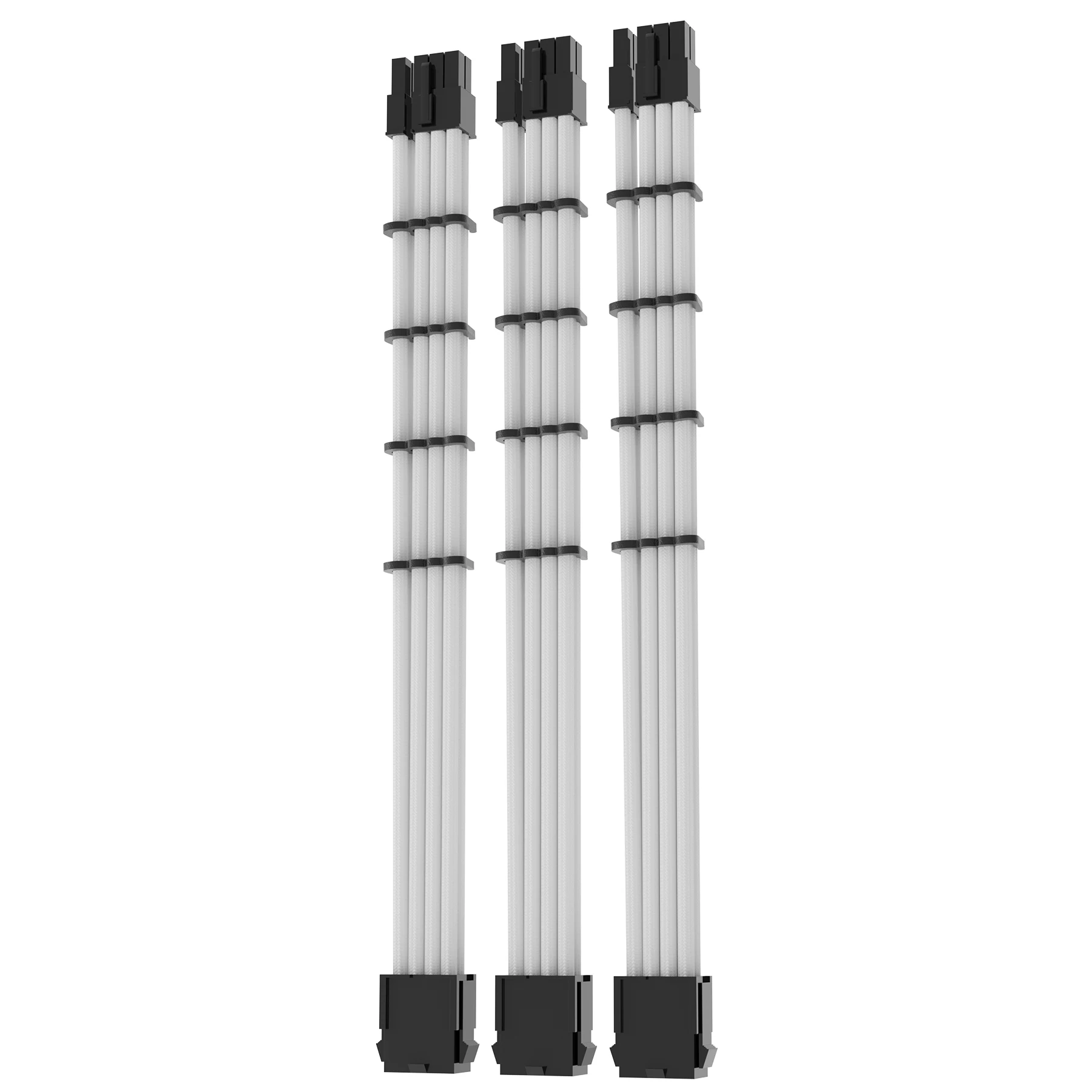 ASIAHORSE | 8 контактов * 3 шт. удлинители питания, индивидуальный цвет и длина, кабельная Втулка с гребнями