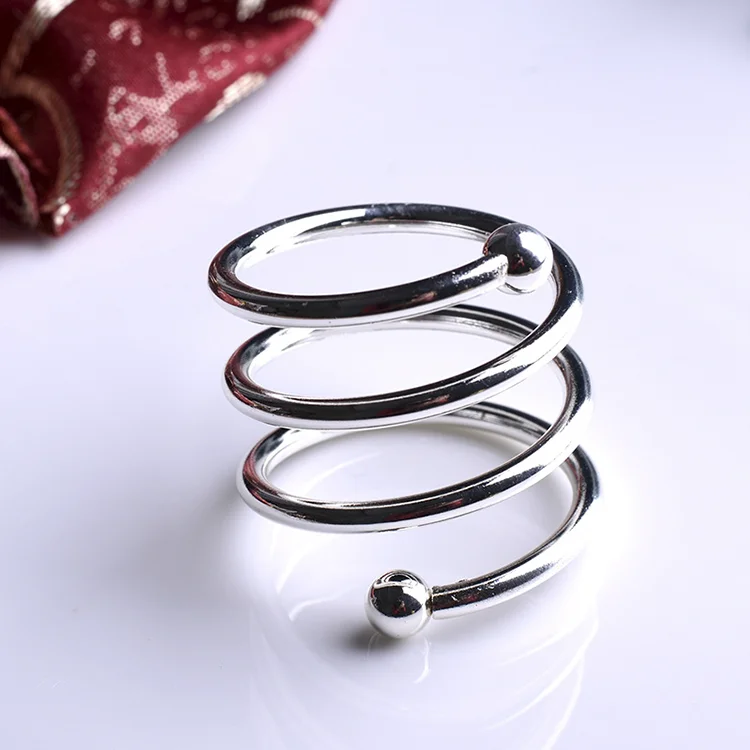 K & B European Light Luxury Kitchen Restaurant Wedding Gold Table Napkin Ring