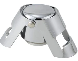 customized wine accessories stainless steel wine bottle stopper rose gold champagne bottle stopper with custom logo