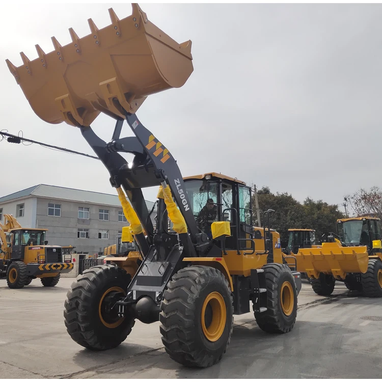 Wheel front loader for sand with 3m3 buckets ZL50GN  in Argentina