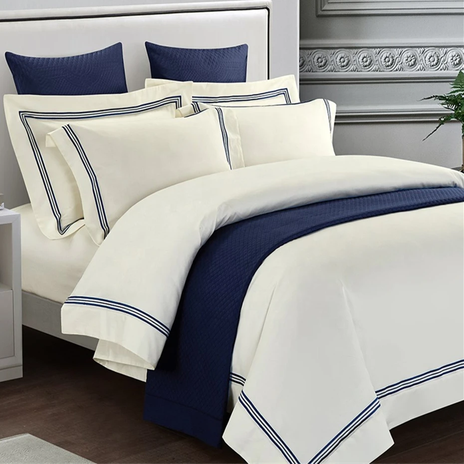 Hot selling new hotel specific bedding set pure cotton bedding set minimalist set
