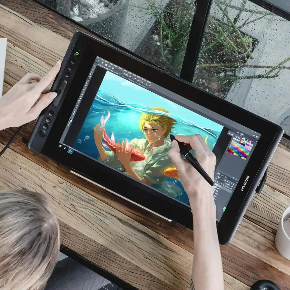  Планшет для рисования Huion Kamvas Pro 16 Premium 15 6 дюймов