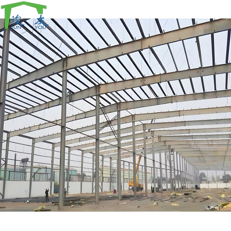 Free design prefabricated steel structure building workshop widely used for warehouse steel frame construction building workshop