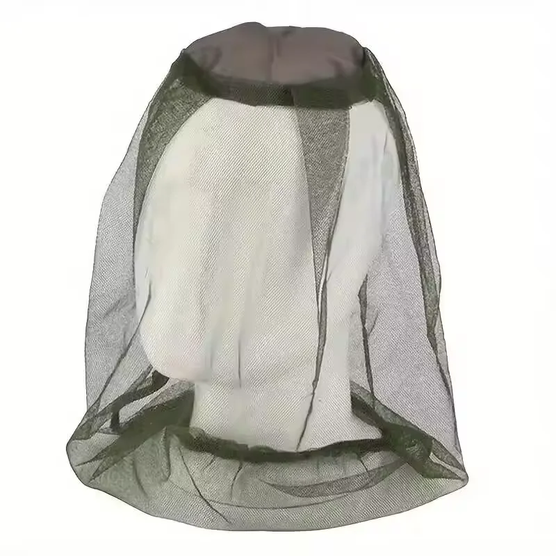 Manufacturer Summer Outdoor Cheap Anti Head Camping Hunting Protect Face Hat Mosquito Bug Bee Mesh Net Hat