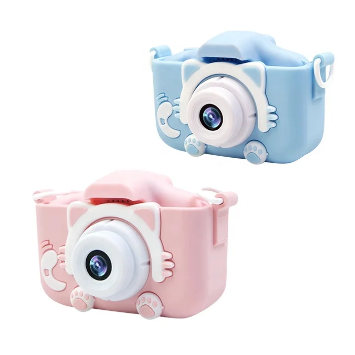 YMX CAX5S Hot Amazon Mini Rechargeable Kids Digital Photo Video Selfie Cartoon Toy Dual Camera Camcorder for Child Children