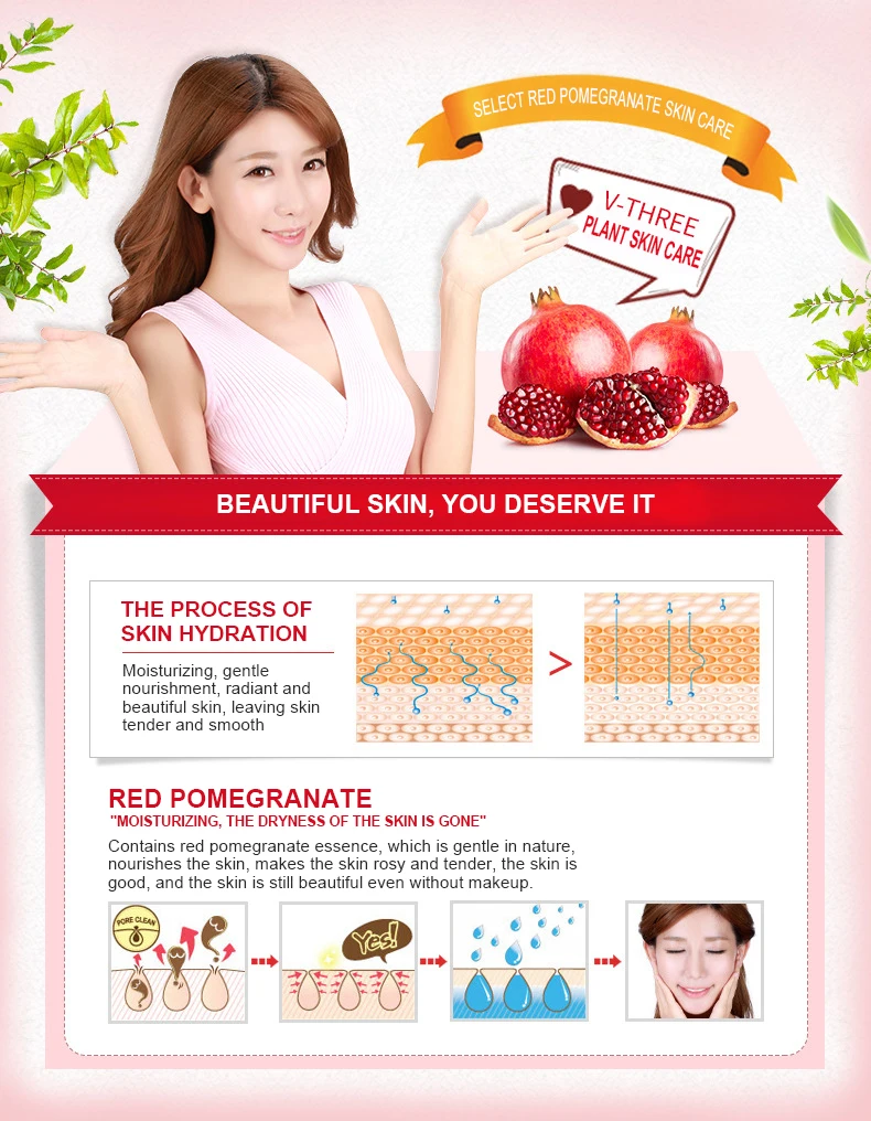 Korean Anti-Wrinkle Moisturizing Skin Intensive Hydration Repairing whitenuing brightening Cream Face tenderizing Lotion