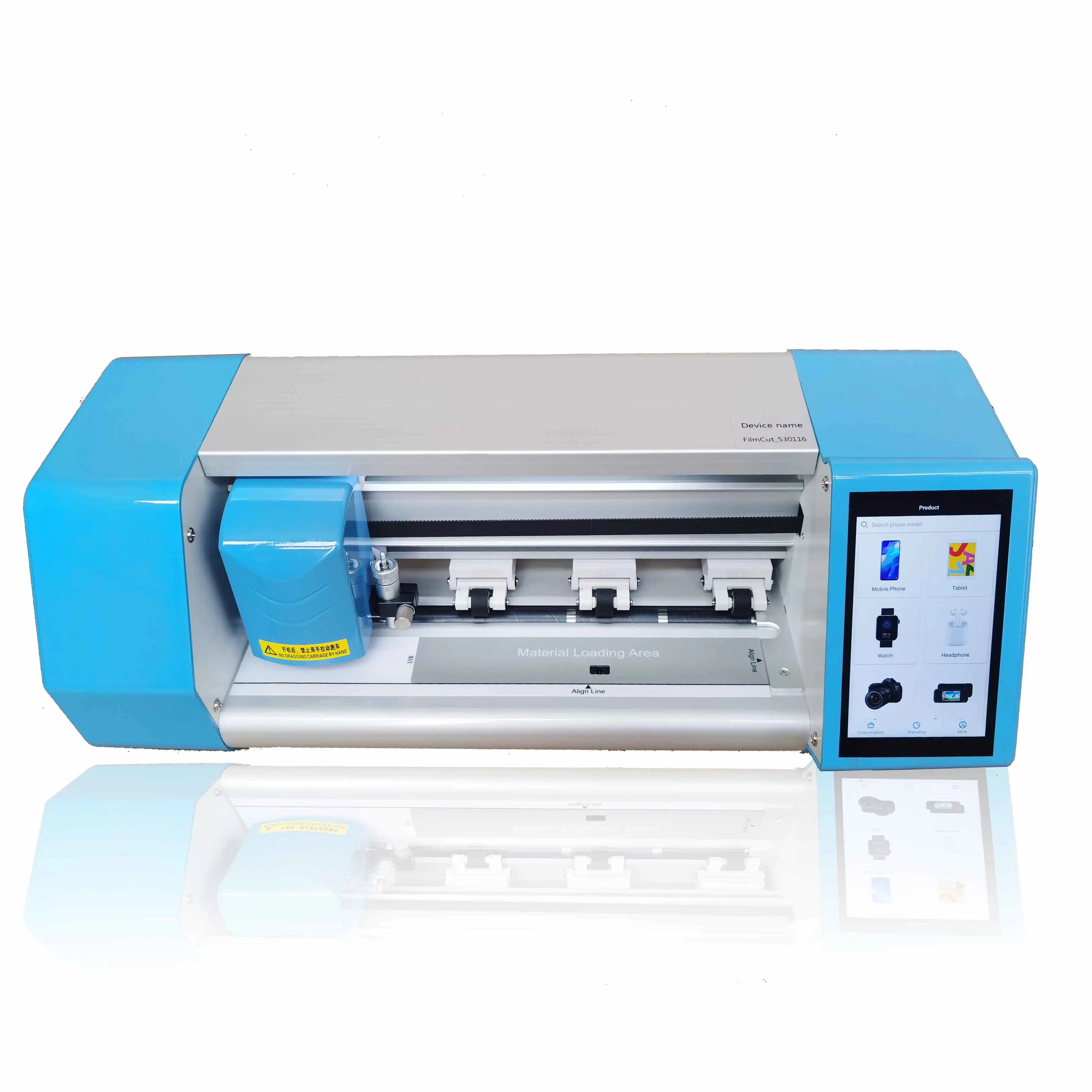 2023 Diy mobile cell phone hydrogel screen protector custom print and cut intelligent tpu film guard cutting machine cutter