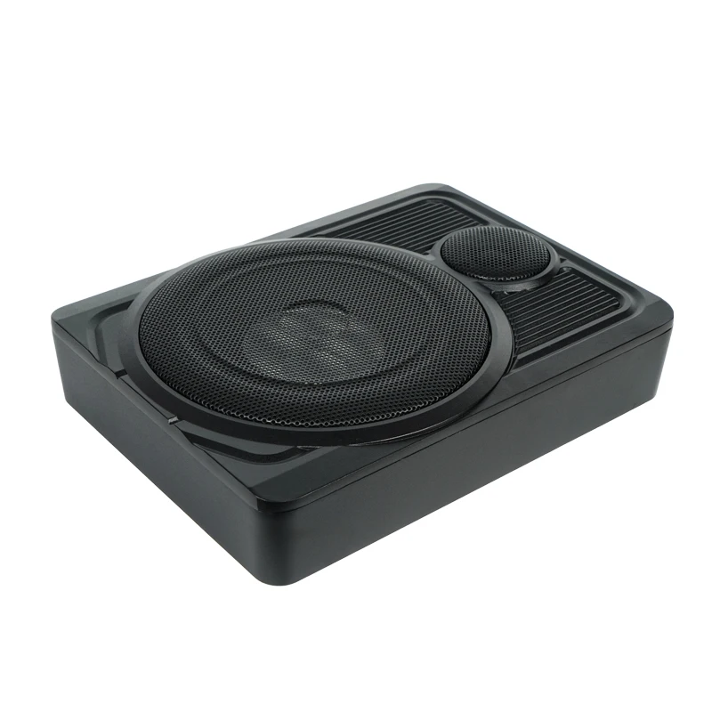 Hot Selling factory price 10 Inch flat subwoofer high power under Super Thin Under Seat Audio Car Subwoofer