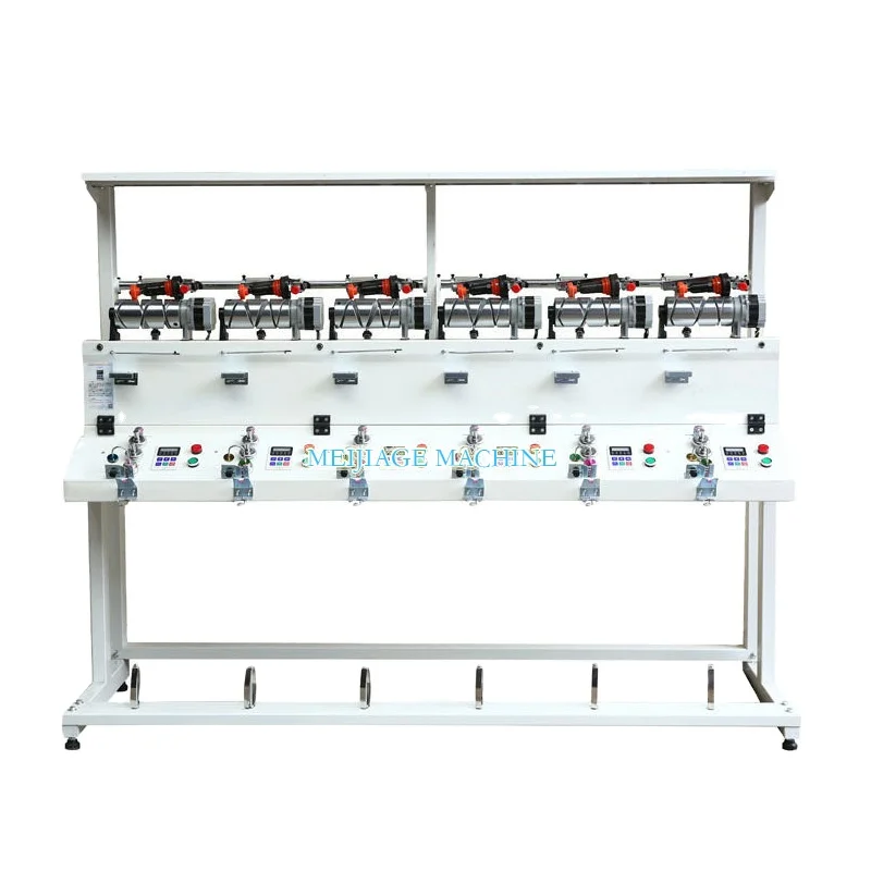 High Speed Enconadora De Hilo Semi-automatic Automatic Sewing Thread Winding Machine Hank Cone Yarn Winding Machine