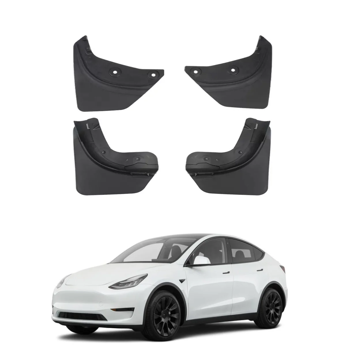 Для 2024 модернизированной модели Tesla Y Fender Splash Guard защита для автомобильных шин наружные аксессуары