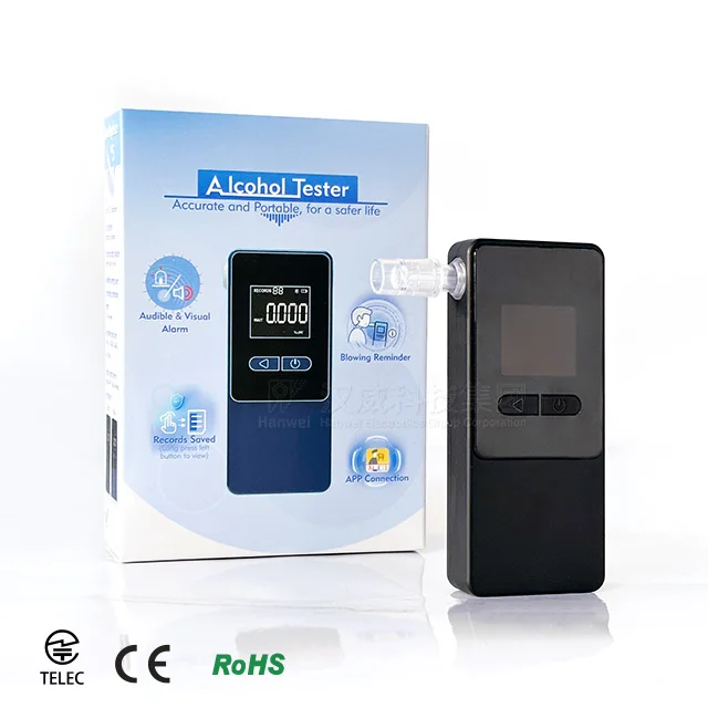 Fuel cell alkotester alkomat alcohol breathalyser alcohol tester