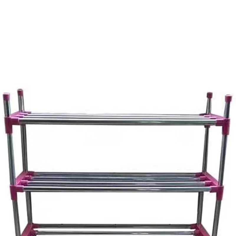 Home made shoe racks 3-5Tier 201 stainless steel shoe rack shoe shelf