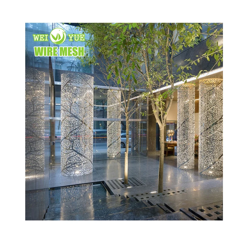 China Custom Made Perforated Aluminum Sheet for Building Facade Decoration