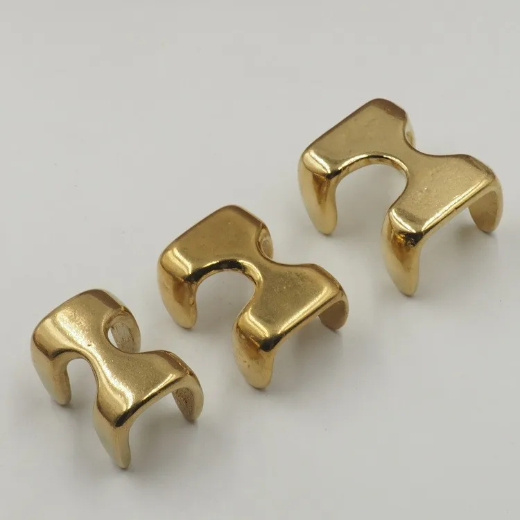 Trade Assurance Wholesale Custom Metal Rope Clamps Solid Brass Rope Clamps For Rope