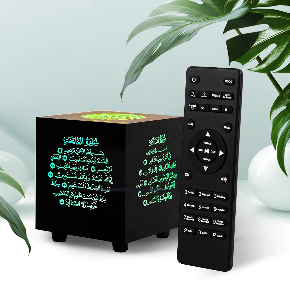 Quran Cube Touch Color Quran Table lamp Sound Quran Speaker Muslim Gift Translation