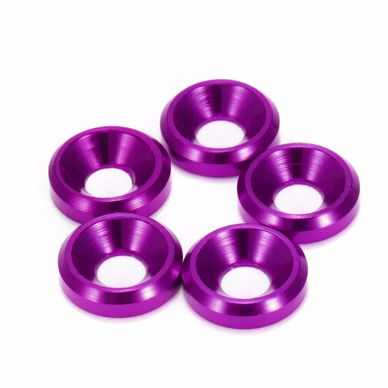 Factory wholesale High quality aluminum cup washer aluminum cone washer aluminum countersunk washers